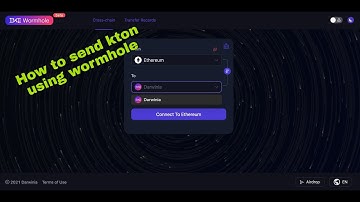 How to use the Darwinia Network Wormhole to send KTON !! #parachain #polkadot #substrate #metaverse