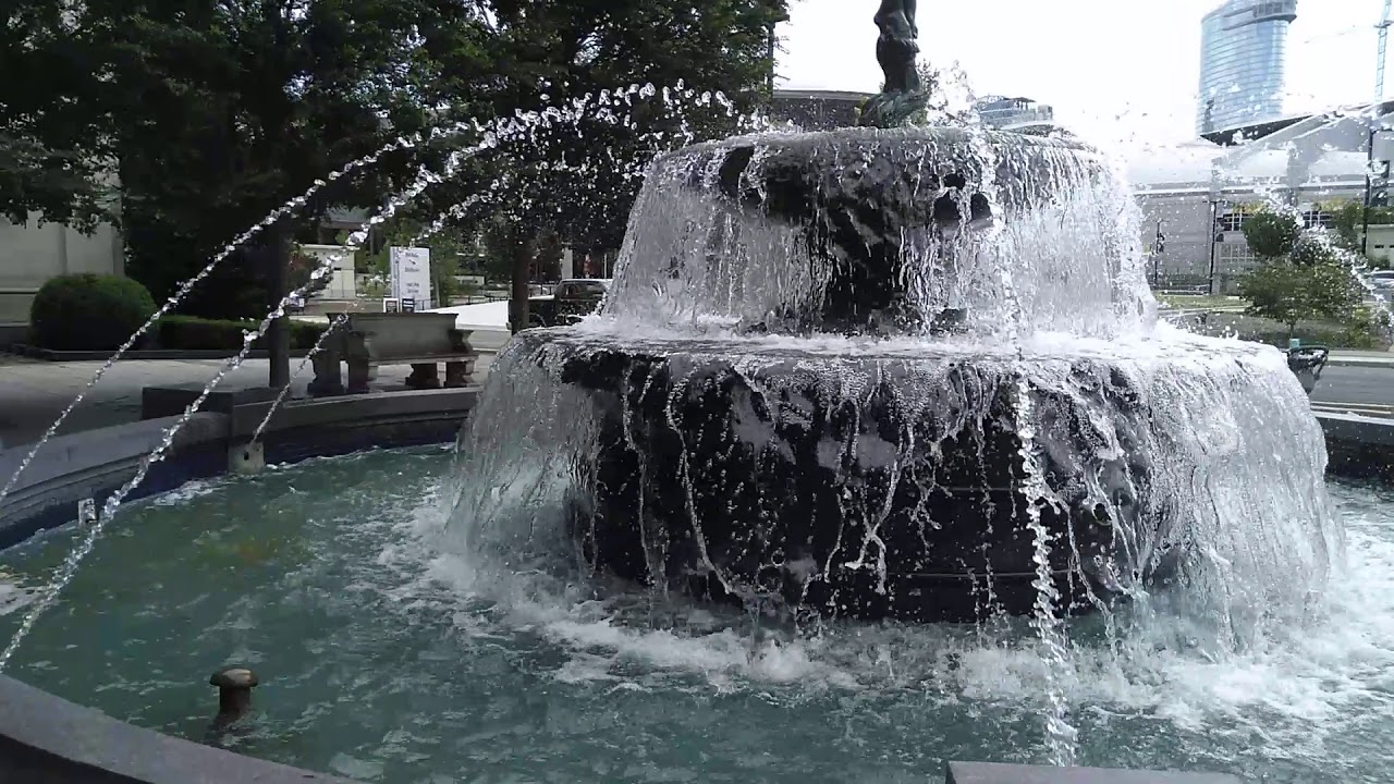 Circle fountain,,,, YouTube