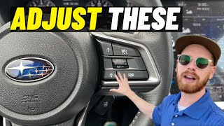 Subaru Cruise Controls Explained