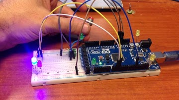 Arduino mod seçmeli polis çakar (Arduino Police Strobe with different sequence)