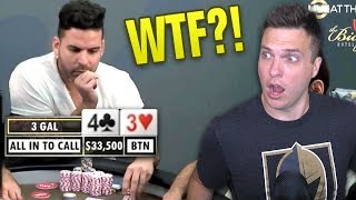 THE CRAZIEST CALL I'VE EVER SEEN IN POKER