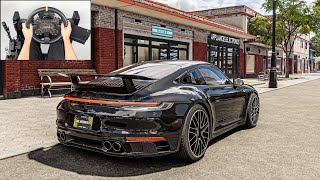 Porsche 911 Carrera 4S | The Crew Motorfest | Steering Wheel Gameplay