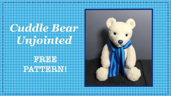 Memory Bear, Patchwork Bear, FREE PATTERN!