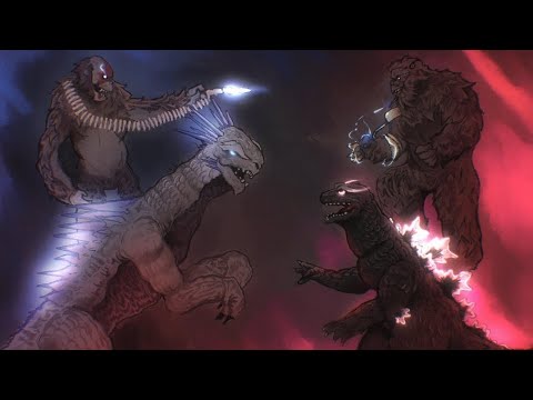 Godzilla x Kong : O melhor filme a referência das maluquices da era showa *Leiam a descrição*
