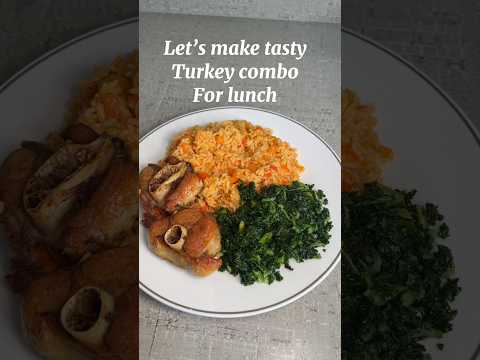 Eating healthy does not have to be boring/tasty turkey combo #cooking#tips#asmr#vlog