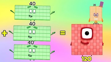 NUMBERBLOCKS REPEATED ADDITION AND MULTIPLICATION | LEARN TO COUNT, ADD AND MULTIPLY | hello george