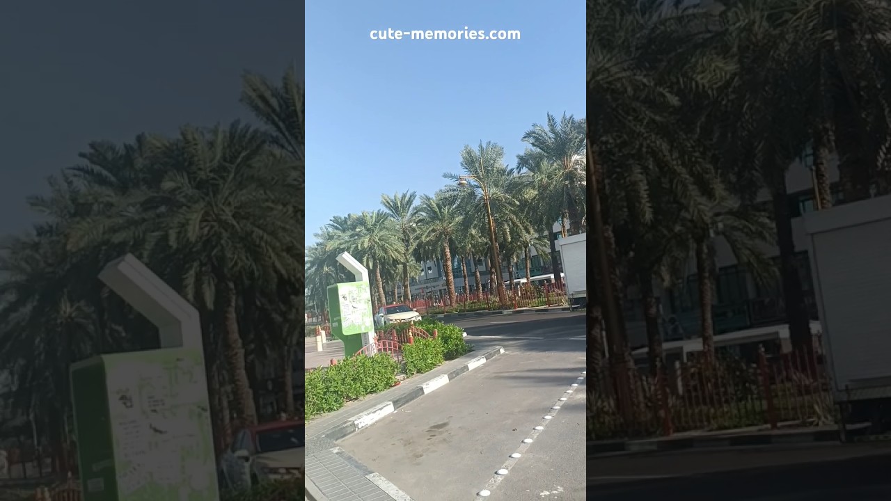 Area and roads view near Marco Polo hotel Dubai