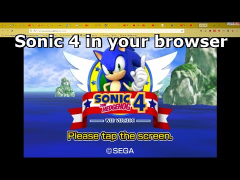 Sonic 4 runs in your browser