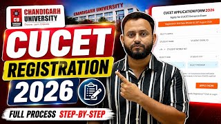 Chandigarh University CUCET Registration 2026 ๐ฅ | Full Registration Process Step-by-Step