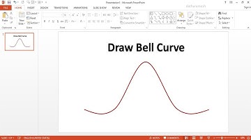How to Draw Bell Curve In PowerPoint