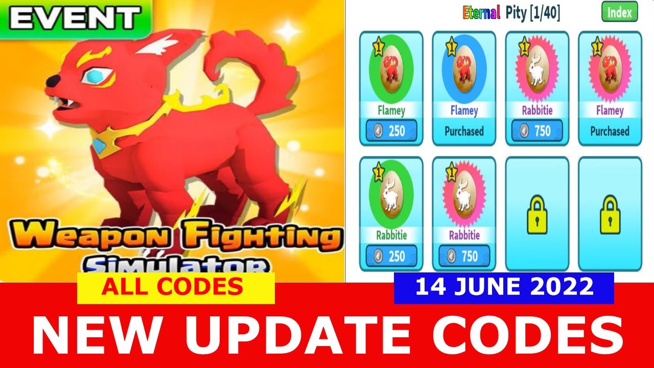 all-codes-work-update-20-new-banshee-pets-weapon-fighting-simulator-roblox-14-june-2022