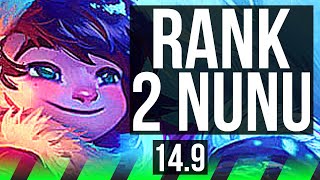 NUNU & WILLUMP vs IVERN (JGL) | Rank 2 Nunu, 9/1/16 | EUW Challenger | 14.9