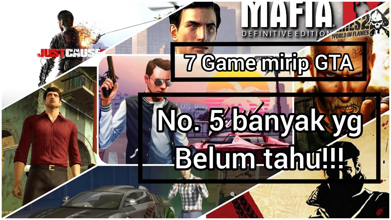 7 Game Open World Ringan Mirip GTA VI Pc Kentang Gaming YouTube