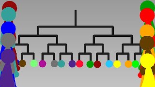 The Ultimate Stickman Tournament [Part 1] #stickmantournament #stickfight #stickmananimation