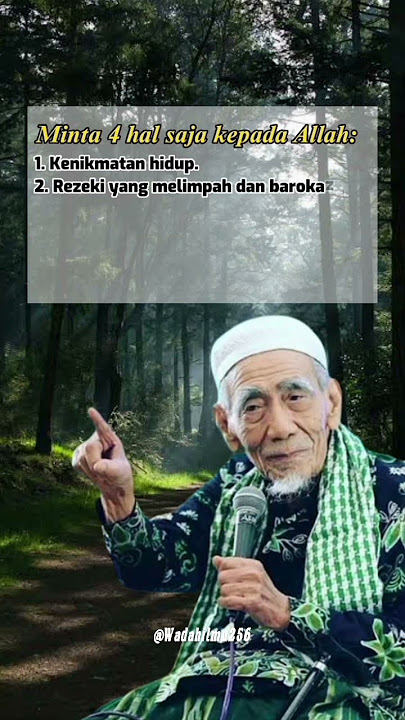 Cukup 4 doa || KH. Maimun Zubair #khmaimoenzubair #kalamulama #shorts #shortsislami #doa