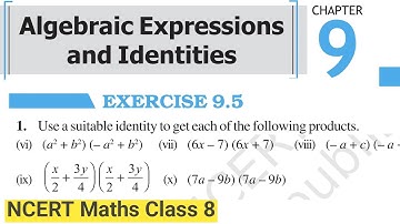 Exercise 9.5 Q1 {vi to x} class 8 | NCERT Maths Ch:9 Ex 9.5 Class 8 |  Q1 ex 9.5 8th class CBSE |