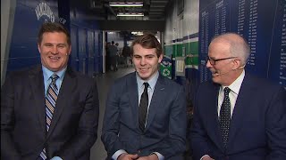 After Hours: Jake DeBrusk joins father Louie