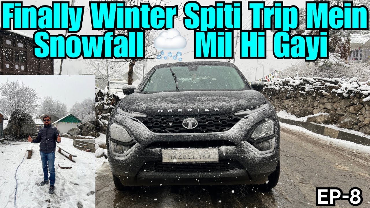 April Mein Itni Snowfall 🌨️ Kabhi Nahi Dekhi | Winter Spiti Road Trip.