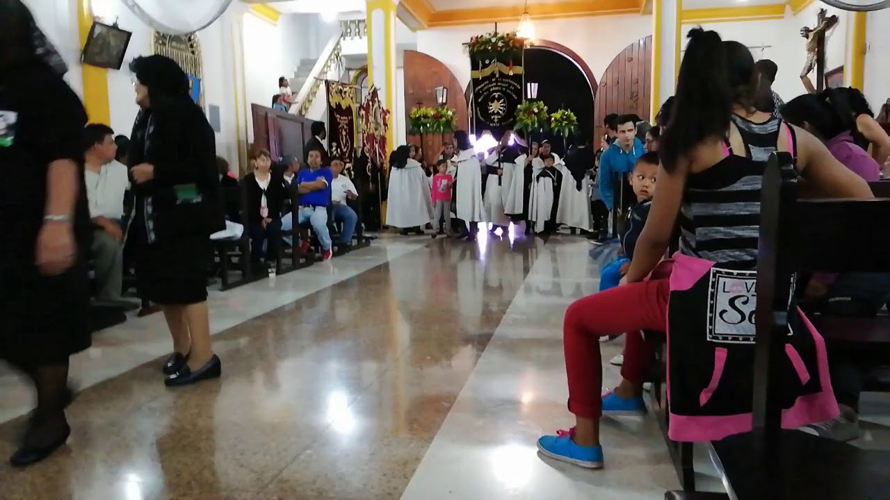 Virgen de Dolores Santa Catarina Pínula 2018 - Procesión de Velación