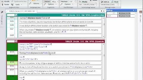 Transit NXT / Markup 02: View settings recommendations