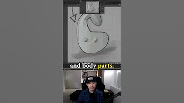 Be pretty creative with these bones in low poly game character in Blender - 1.3: Hershey’s