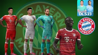 DLS 23 | Bayern Munich Kits | Bayern Munich kits & Logo In dls 23 | Dream league Soccer 2023 #dls23