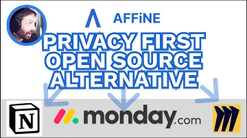 Monday Notion Miro Alternative - AFFiNE - FREE, Open Source, Privacy First!