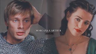 Arthur &amp; Morgana || Demons [HBD Angelica]