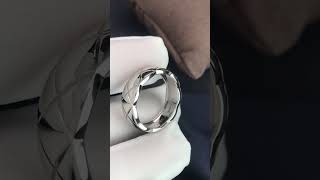Custom Made Chanel Coco Crush Ring 18K White Gold For Women