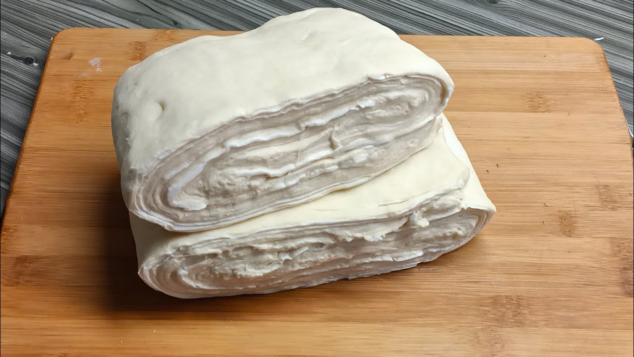 عجينة مورقة في 10دقائق كبديل للعجينة المورقة الأصلية (وصفات رمضانية)@لمساتصنافة