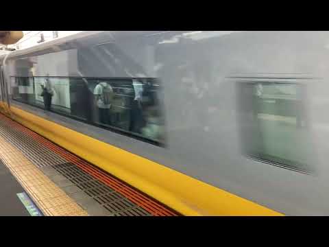 特急ときわ通過:天王台駅
