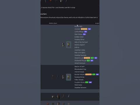 TARGET FARM UNIQUES On DIABLO IV With This Tool! #shorts #diablo4