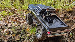 TRAXXAS TRX4 Chevrolet K10 Cheyenne // 🌳 John Wick, crawling in the woods 🌲🌳🌲🌳 of Koblenz PART 1