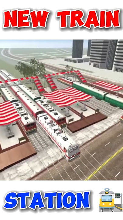 NEW RAILWAY STATION NEW TRAIN CHEAT CODE IN INDIAN BIKE DRIVING 3D GAME