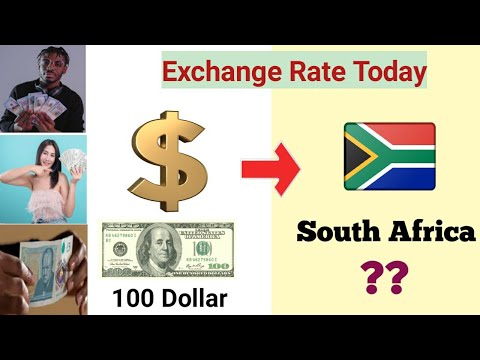 100 Dollar In South African Currency | 100 USD To South Africa | Dollar To South African Currency