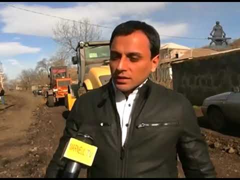 მერმა შაუმიანში ცენტრალური გზის სარეაბილიტაციო სამუშაოები მოინახულა