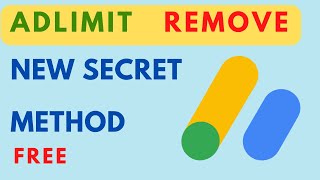 Adsense adlimit removal secret method free. adlimit removed with guranteed