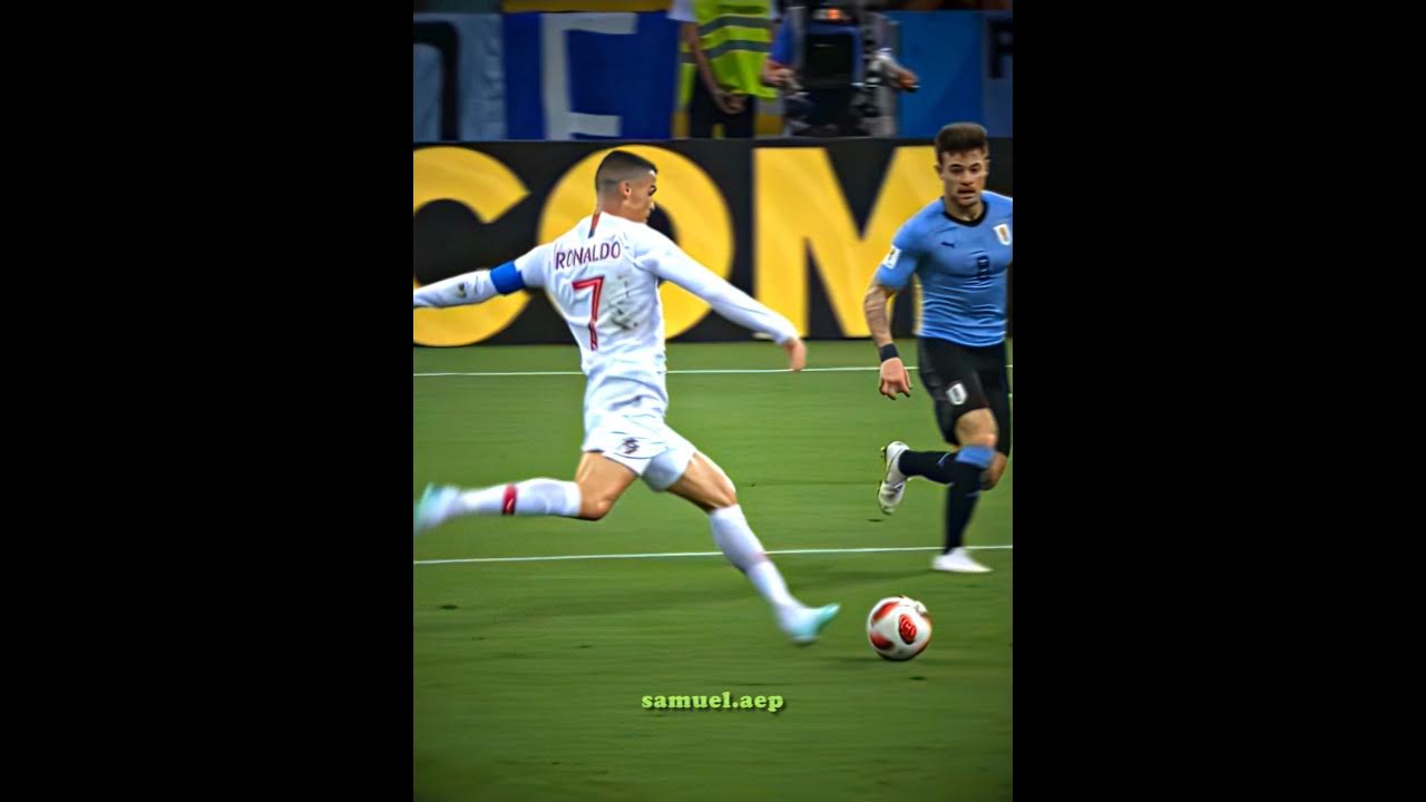 Ronaldo's Shot Power ππ₯ Ronaldo's Shot Power ππ₯