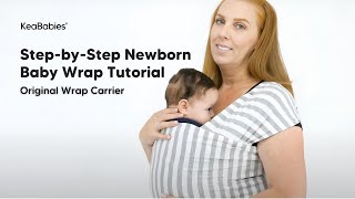 Newborn Baby Wrap Carrier Tutorial | Perfect Snug