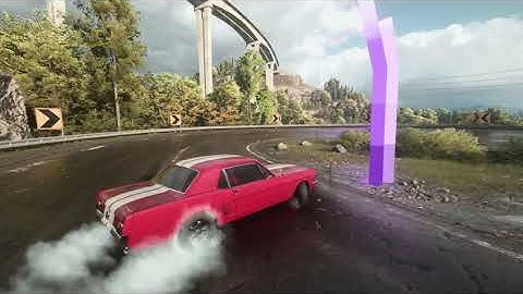 NFS UNBOUND MUSTANG 65 DRIFT W/ HAYEDUCE DRIFT MOD + UNITE MORNING FALL VISUAL PRESET