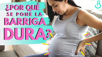 ¿Por qué mi barriga de embarazada a veces está dura y a veces blanda?