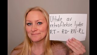 Video 1111 Uttale av retroflekse lyder RT - RD - RN - RL