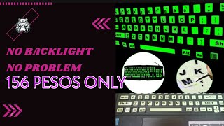 Laptop Backlight | Luminous keyboard sticker | Glow and the Dark | Easy to Use screenshot 2