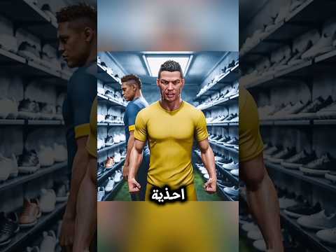 رونالدو ليس لديه مال كافي ليأخد حذاء لكن في اللاخير  ريال مدريد مراوغات 