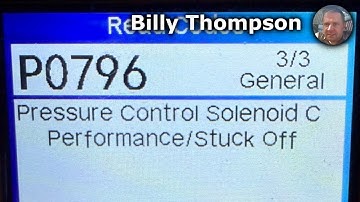 Understanding Fault Code P0796: Pressure Control Solenoid Performance Issues Explained
