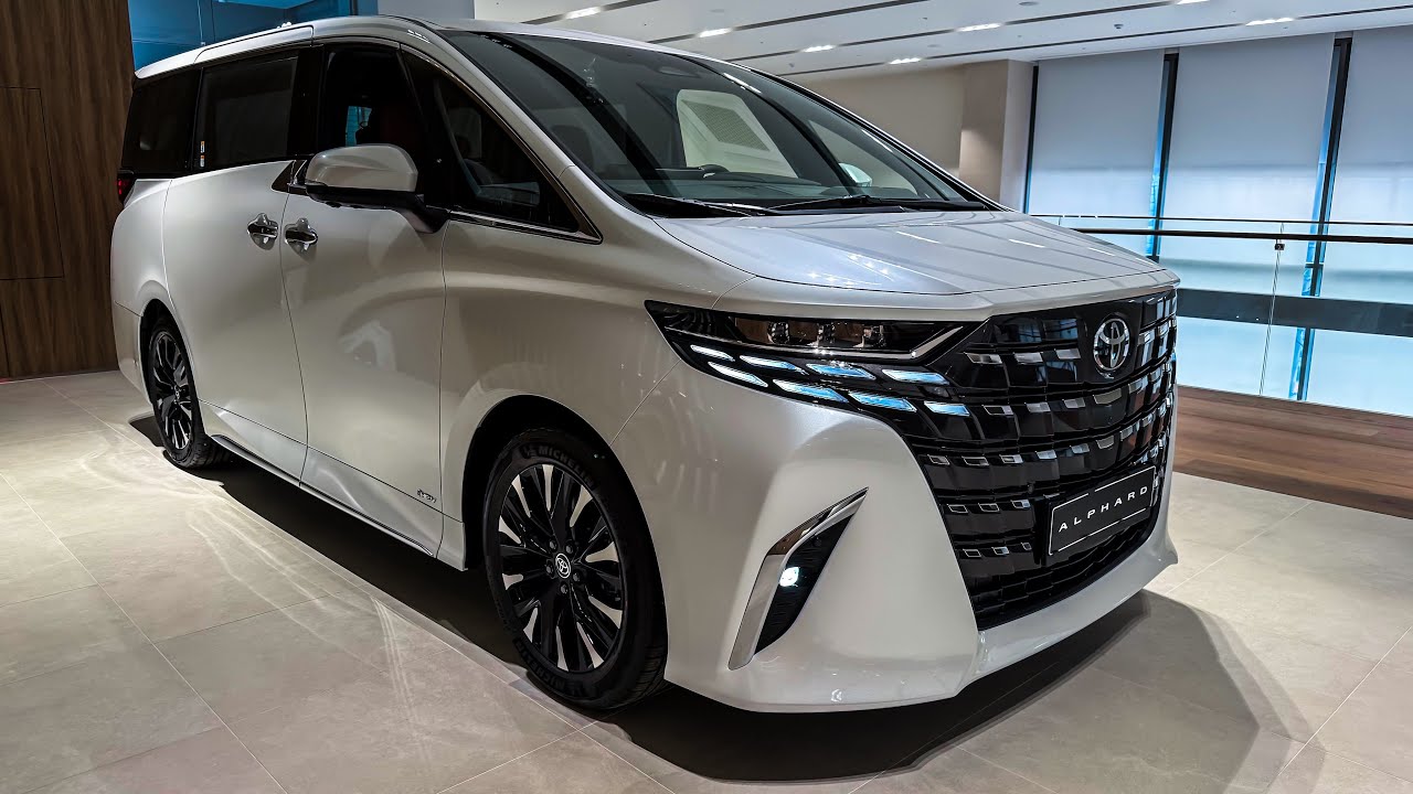4K] TOYOTA Alphard Platinum White Pearl Mica Walkaround Review