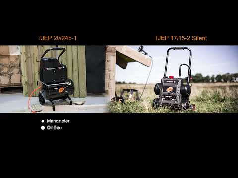 TJEP 17/15-2 Silent compressor - Noise comparison (LpA, 4m)