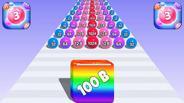 WOW 😲 WORLD RECORD in Jelly Run 2048 🟥 NOOB vs PRO vs HACKER vs GOD [Max LVL] @NAIMIGAMER