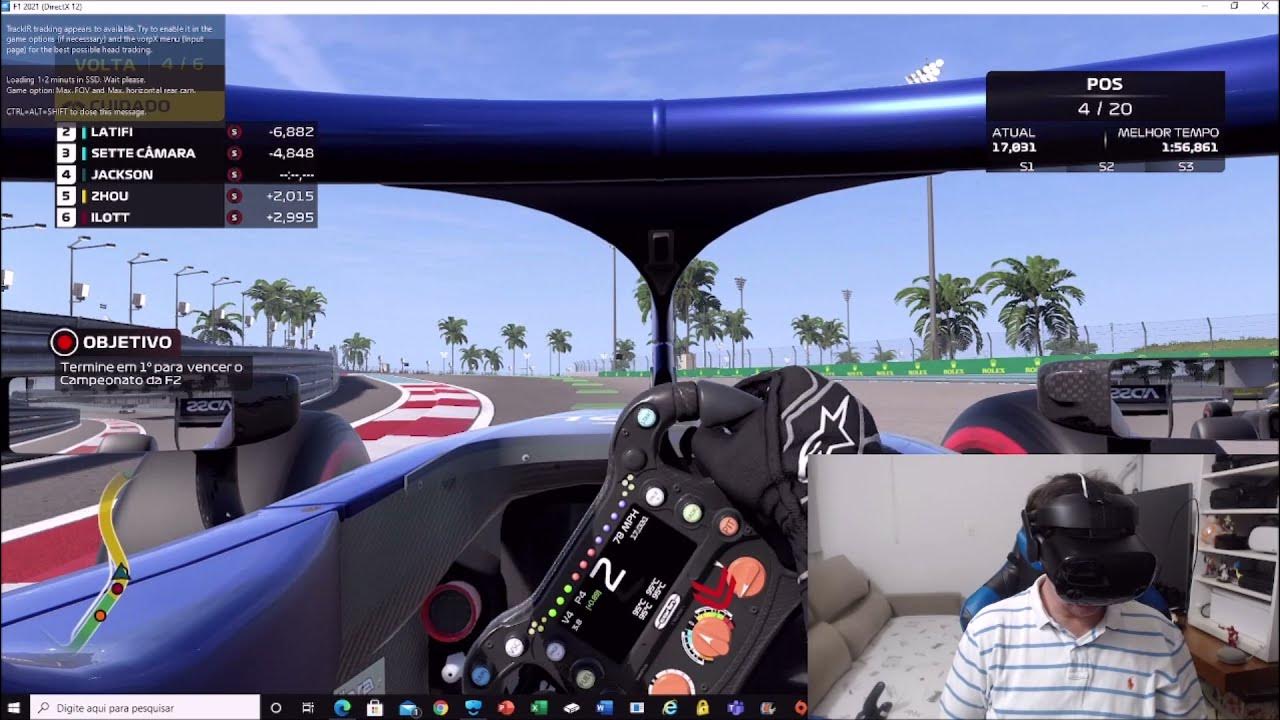 f1 2021 how to play in virtual realiTY Vorpx - YouTube