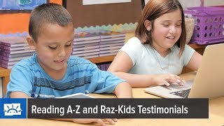 Reading A-Z and Raz-Kids Testimonials